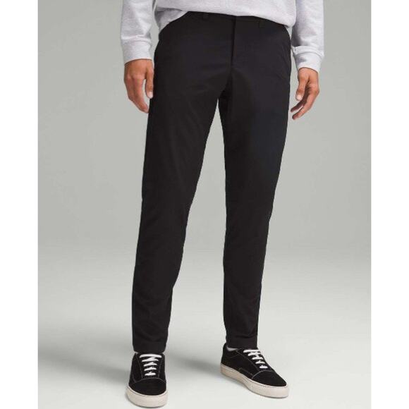 Lululemon MP32 Men’s ABC Slim-Fit Trouser 27” – Size 40 Black - Picture 1 of 5